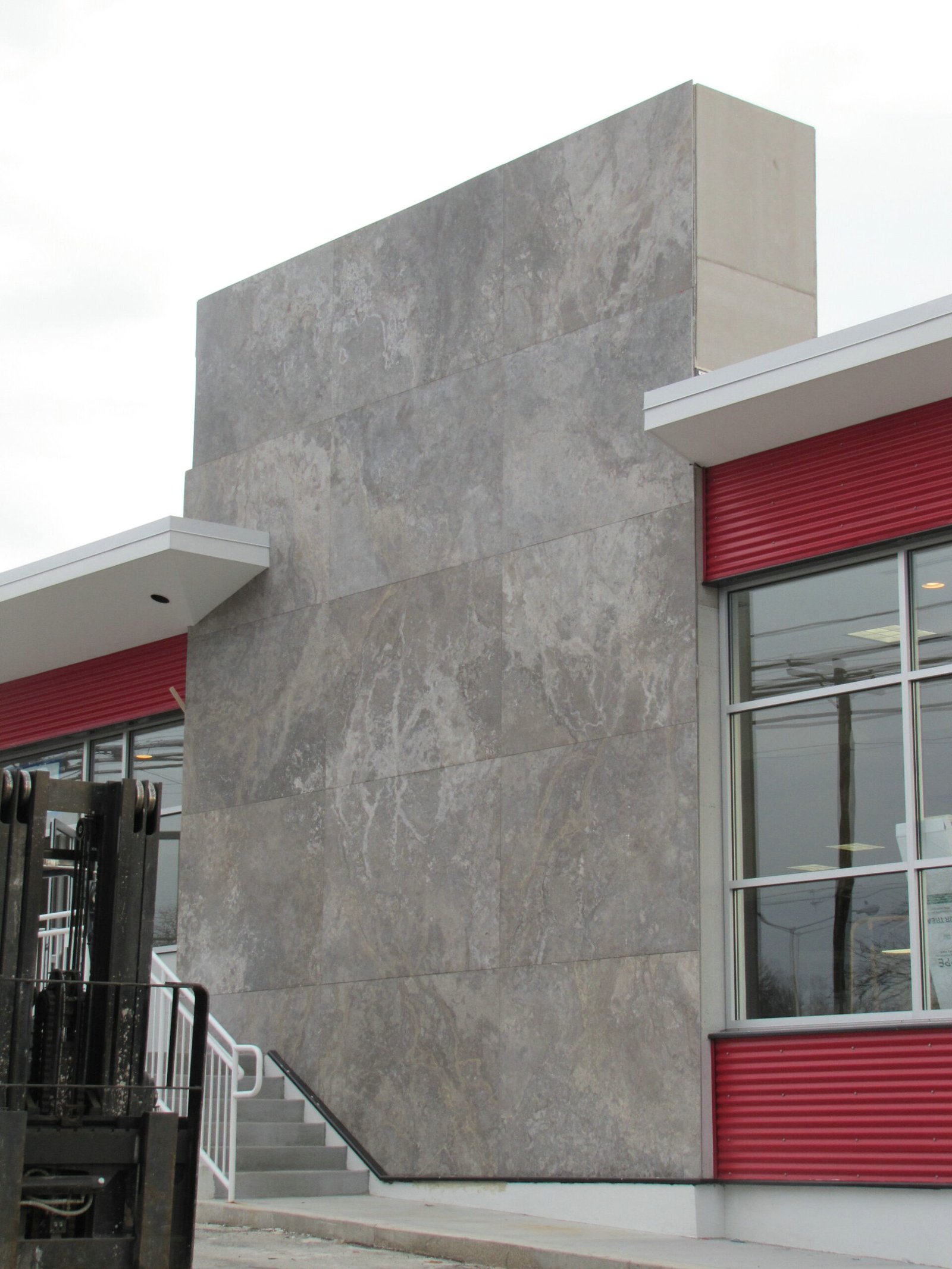 Skinrock finished natural stone project installation